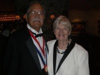 Attendees at AAC 
dinner