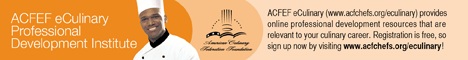 ACF eCulinary Professional Development Institute