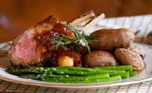 Plated Lamb