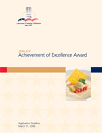 Achievment of Excellence Award Application
