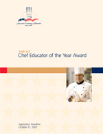 Chef Educator of the Year Award Application