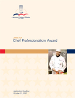 ACF Chef Professionalism Award