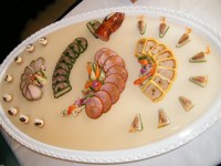 Cold food plate