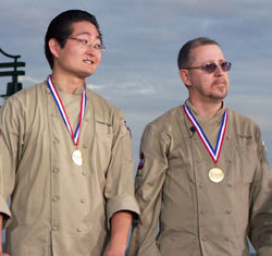 Photo of James Parker and Ray Duey