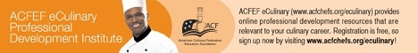 ACFEF eCulinary Professional Development Institute ACFEF eCulinary Professional Development Institute