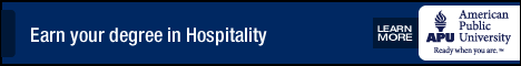 Earn your degree in hospitality
