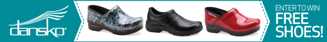 Dansko: enter to win free shoes