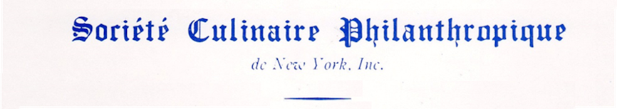 Société Culinarie Philanthropique de New York, Inc.