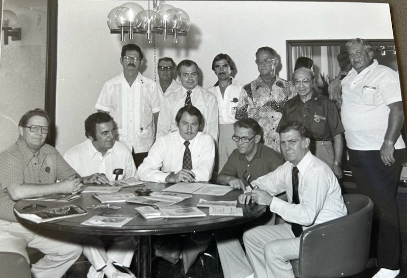 ACF Board of Directors members and St. Augustine city officials