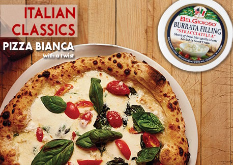 Italian Classics - Pizza Bianca with a twist